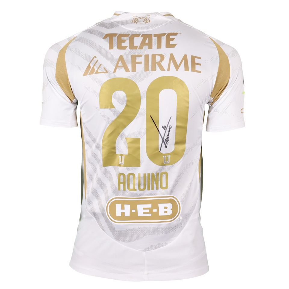 来自Tigres UANL的Javier Ignacio Aquino Carmona球衣