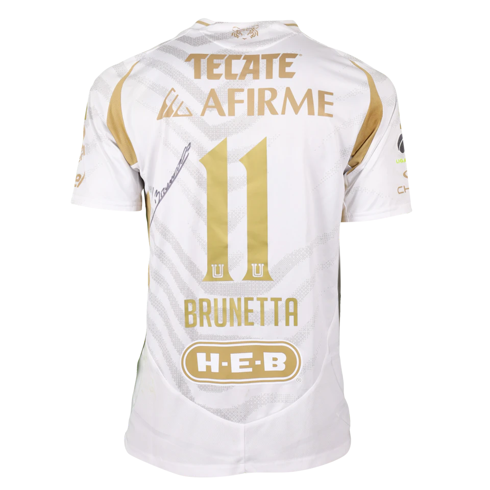 来自Tigres UANL的Juan Francisco Brunetta球衣