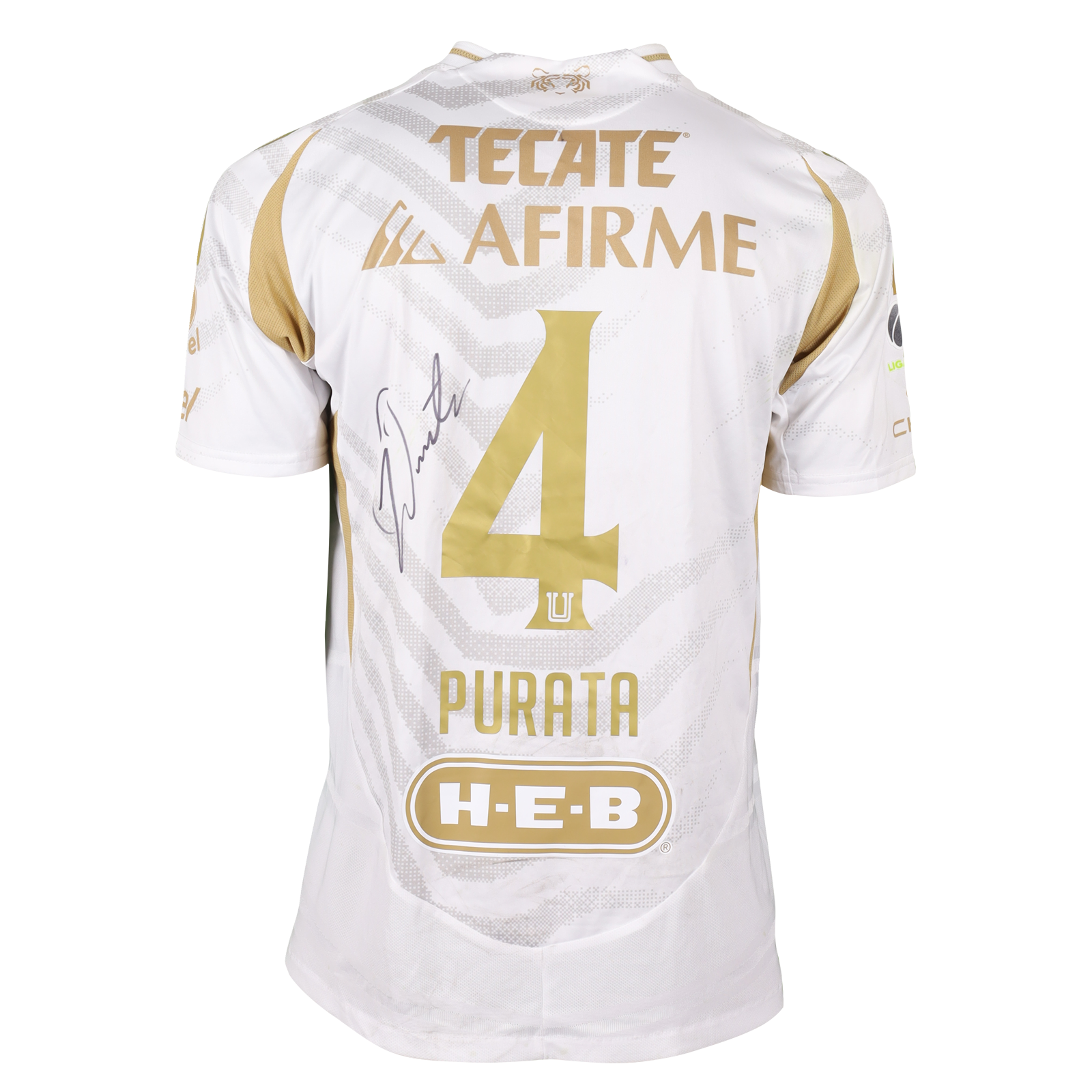 Juan José Sánchez Purata Tigres UANL shirt