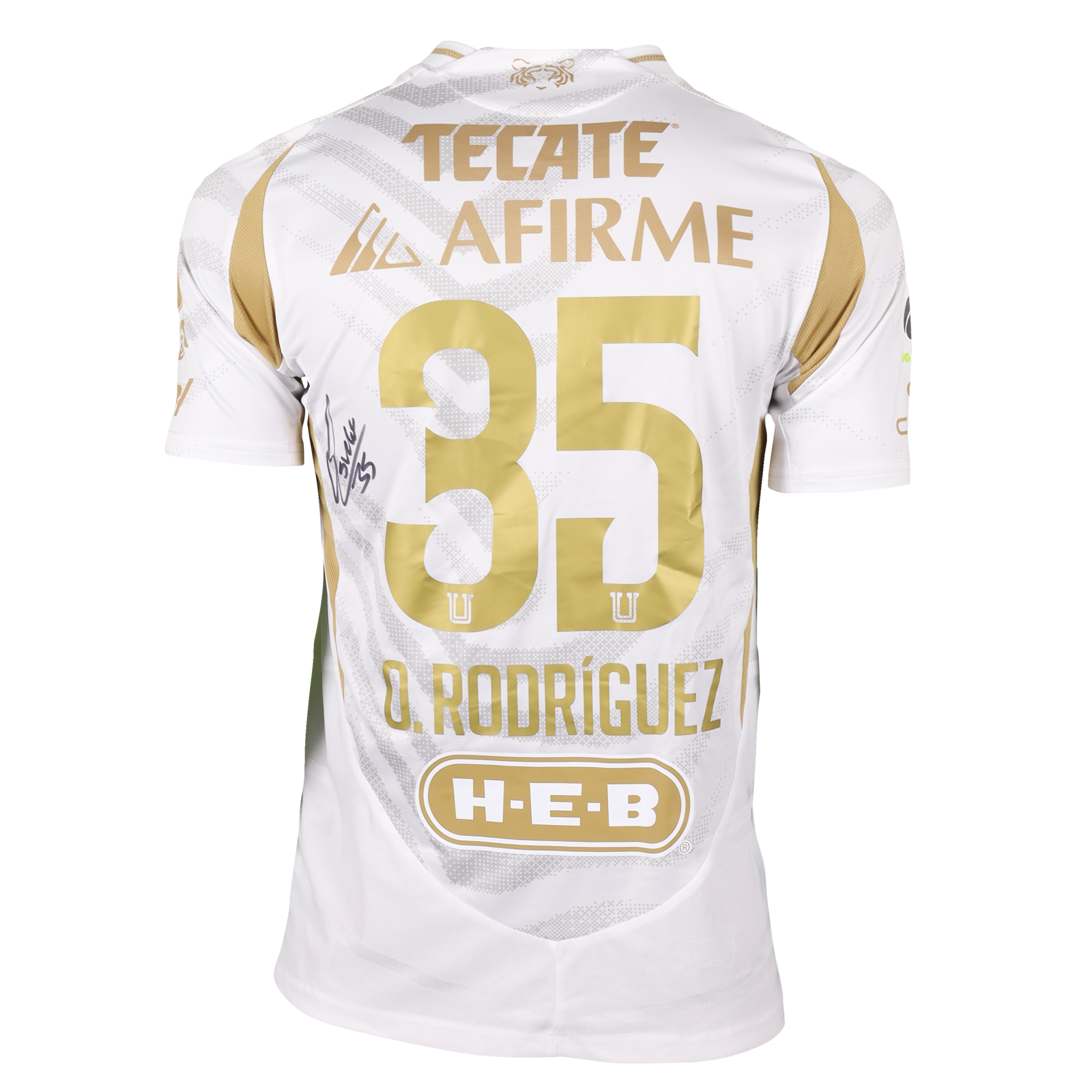 Osvaldo Rodríguez Tigres UANL shirt
