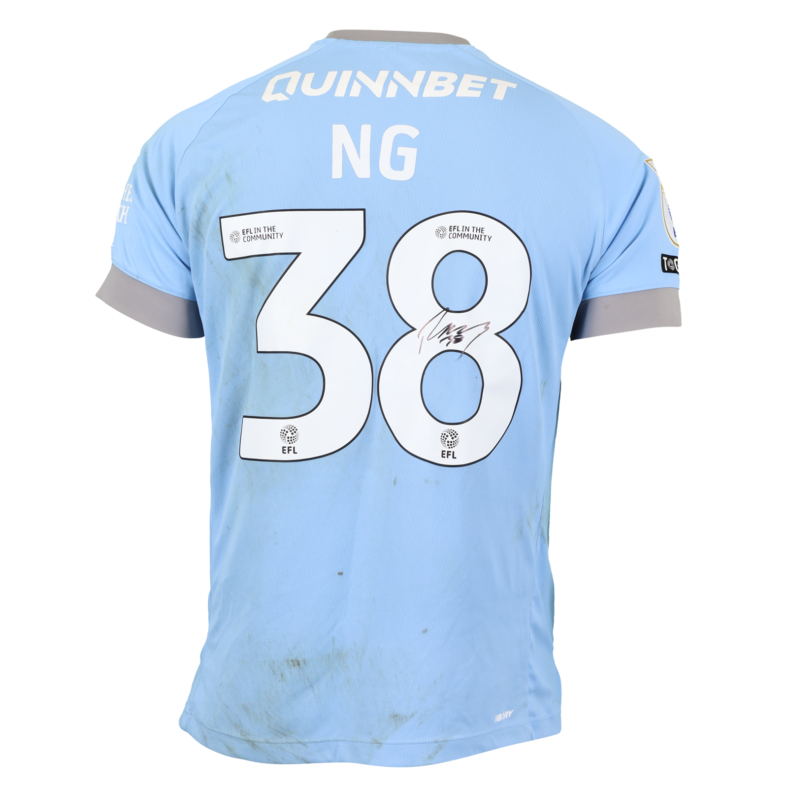 Perry Ng Cardiff City FC shirt