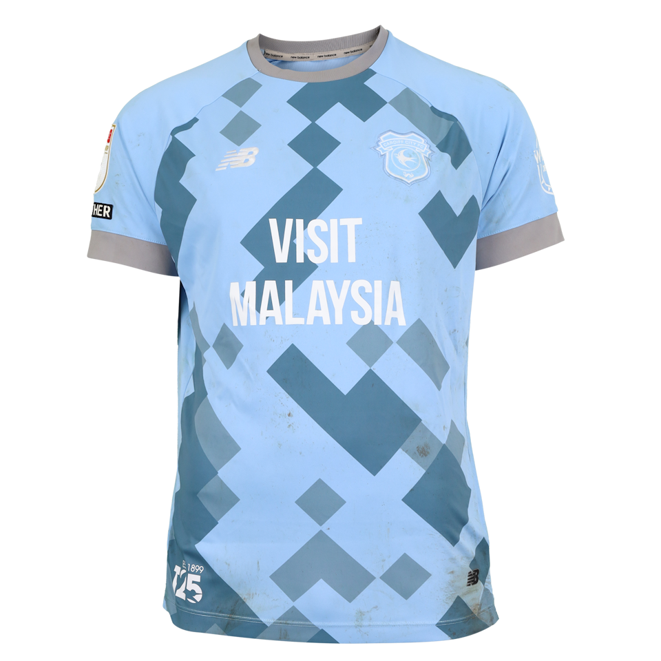 Yousef Salech Cardiff City FC jersey