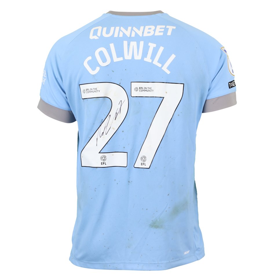 Rubin Colwill Cardiff City FC shirt