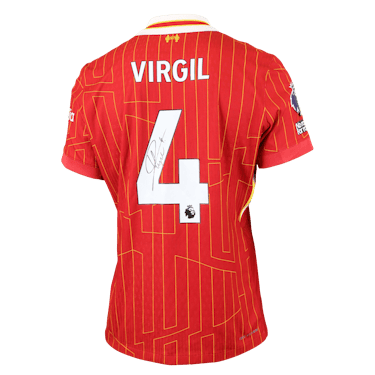 Virgil van Dijk Liverpool shirt