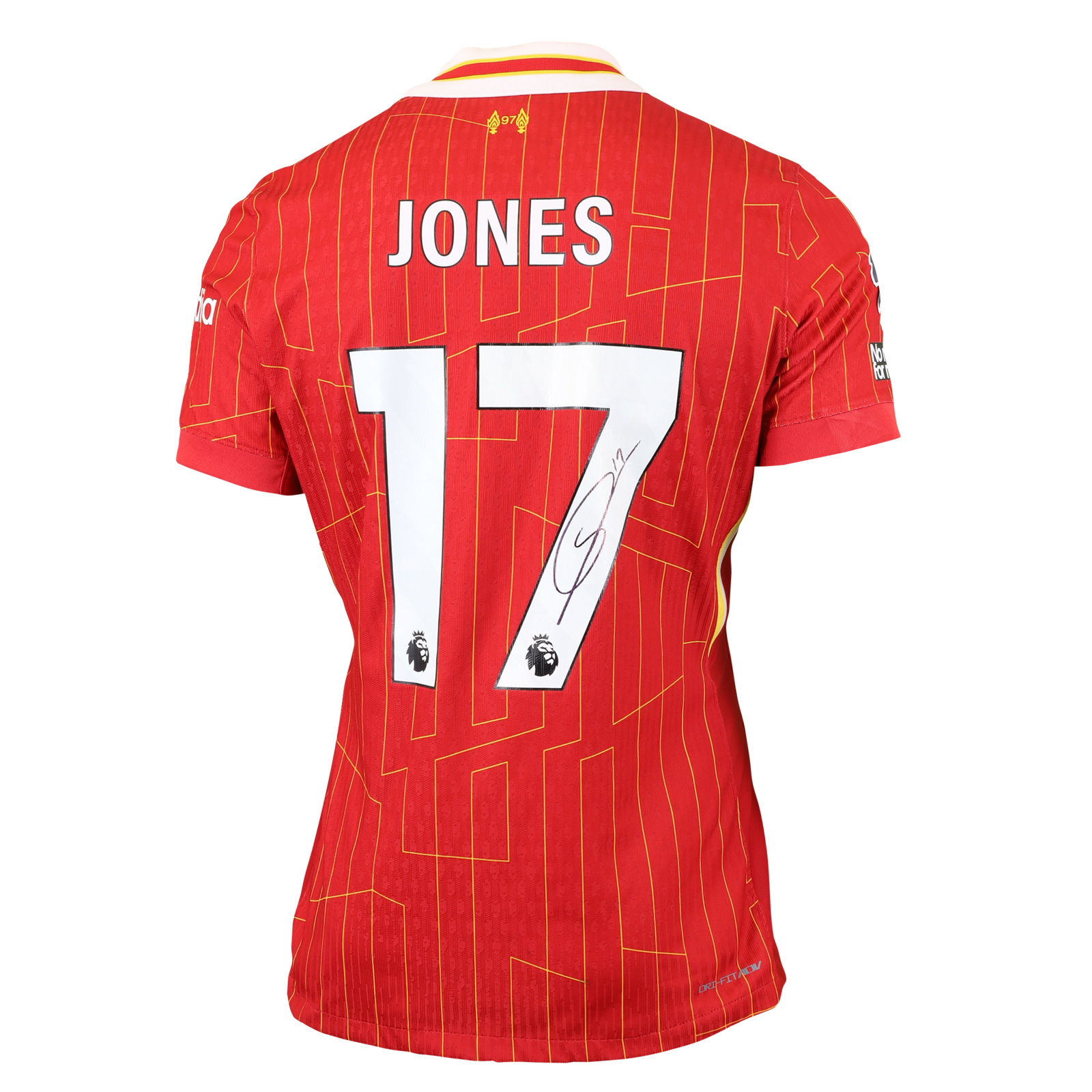 Curtis Jones Liverpool shirt