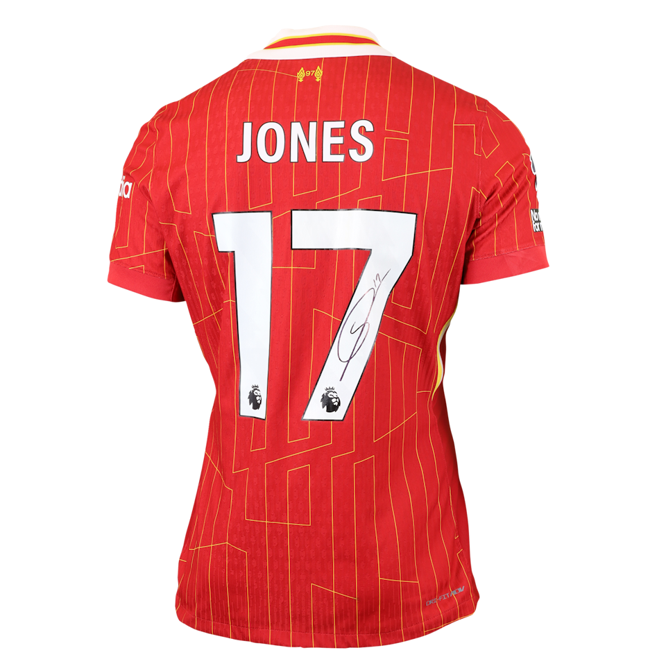 来自Liverpool的Curtis Jones球衣