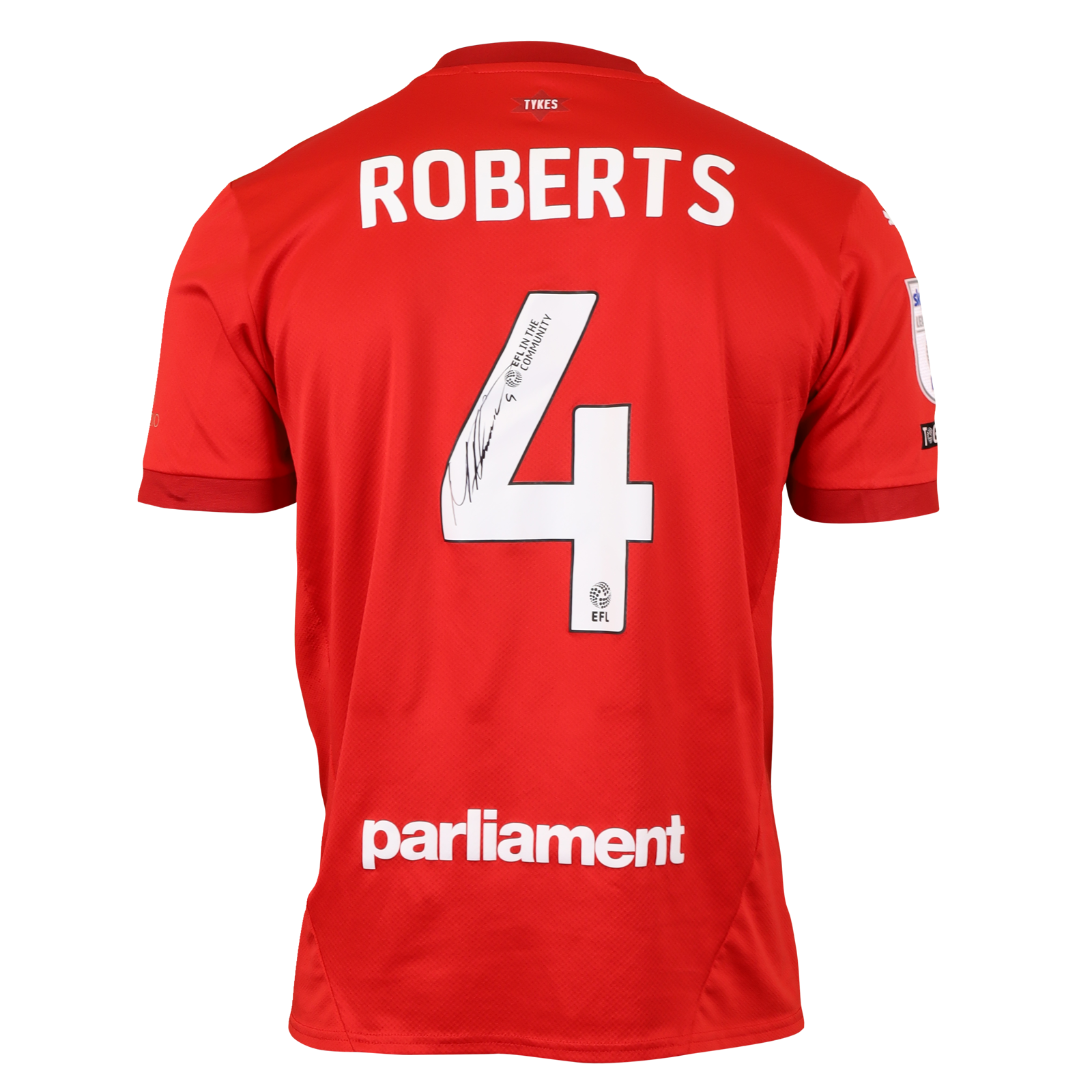 Marc Roberts Barnsley shirt