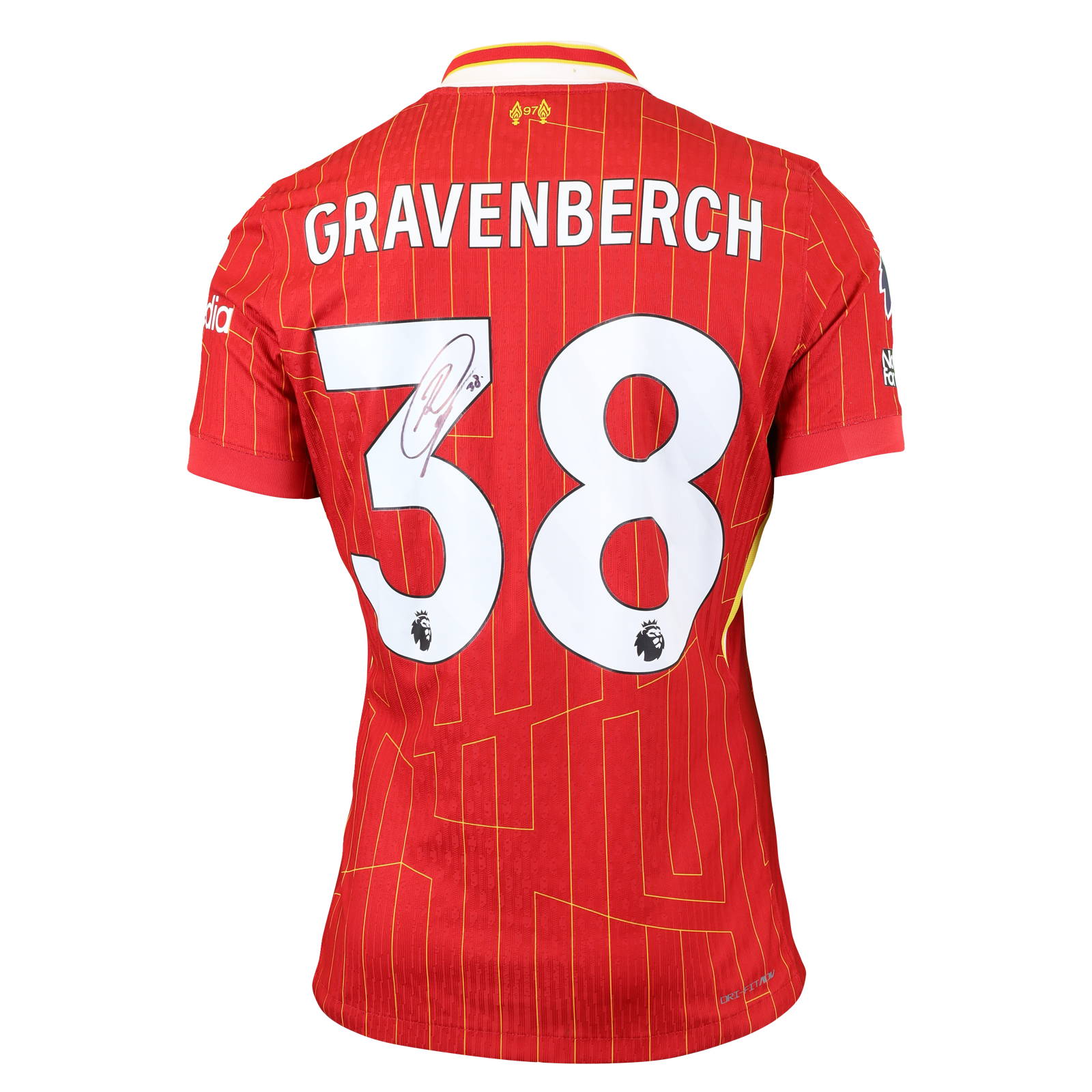 Ryan Gravenberch Liverpool shirt