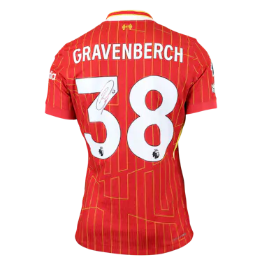 Ryan Gravenberch Liverpool shirt