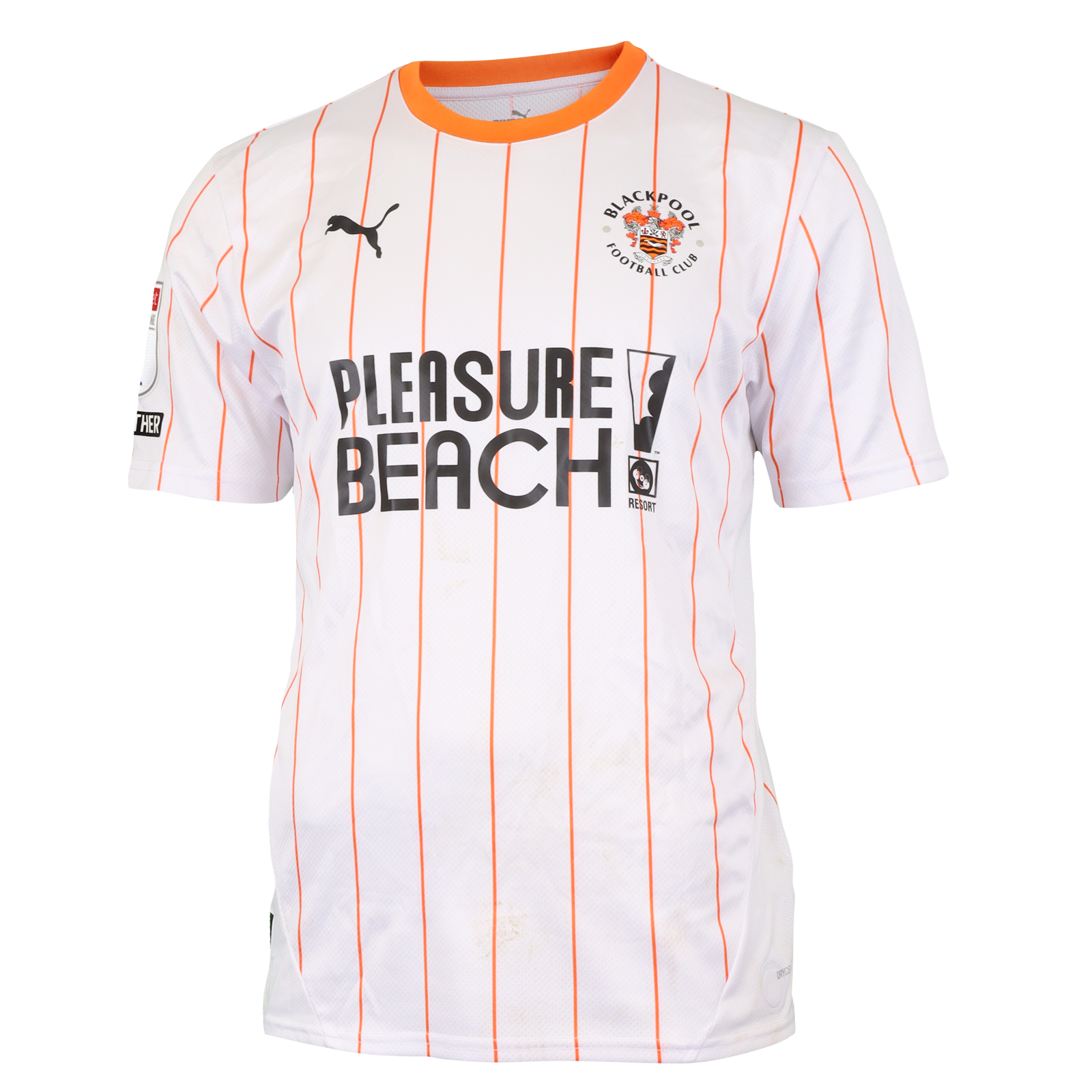 Matthew Pennington (MI) Blackpool shirt