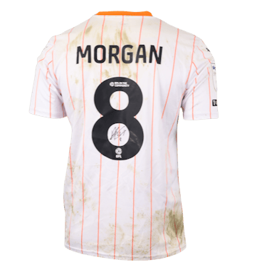 Albie Morgan Blackpool shirt