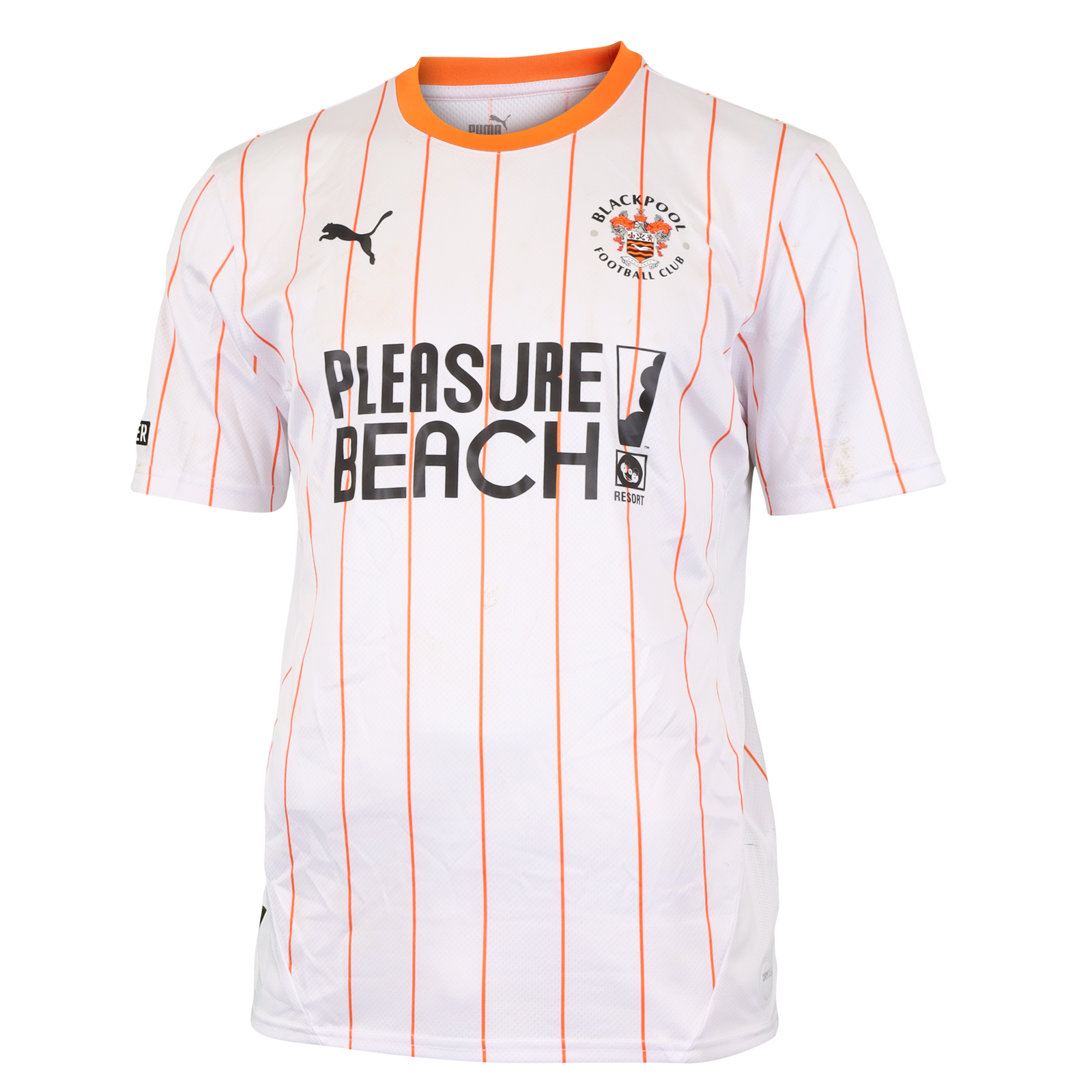 Ashley Fletcher Blackpool shirt