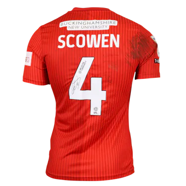 Josh Scowen Wycombe Wanderers jersey