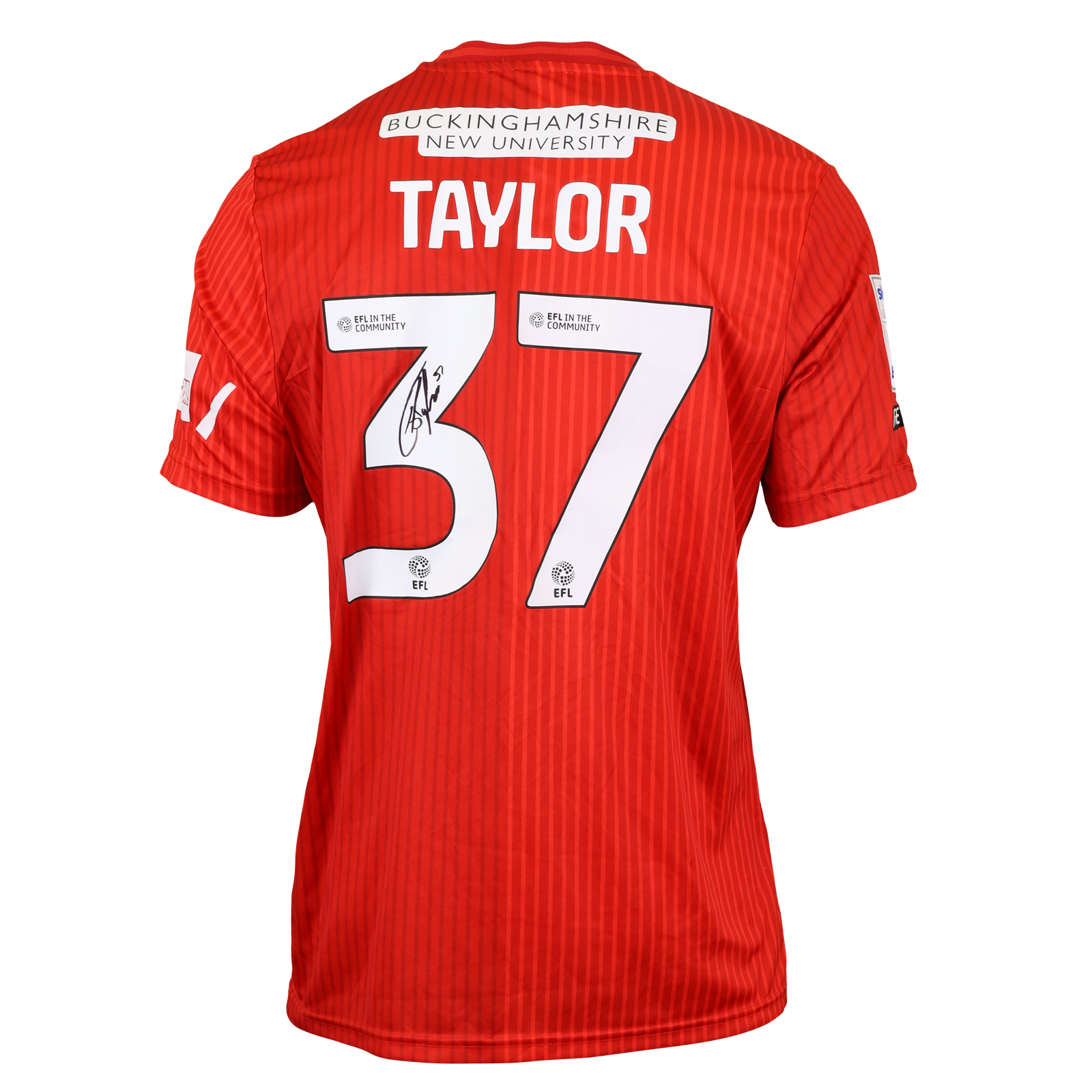 Caleb Taylor Wycombe Wanderers shirt