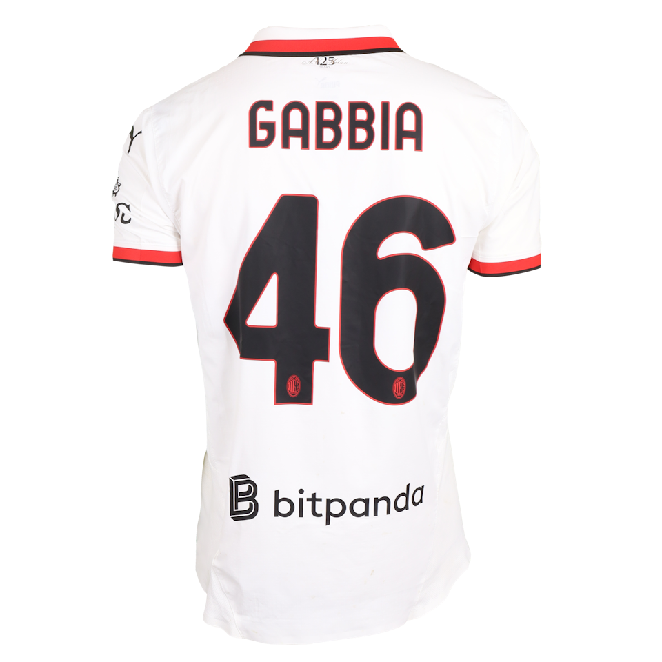 Matteo Gabbia AC Milan jersey