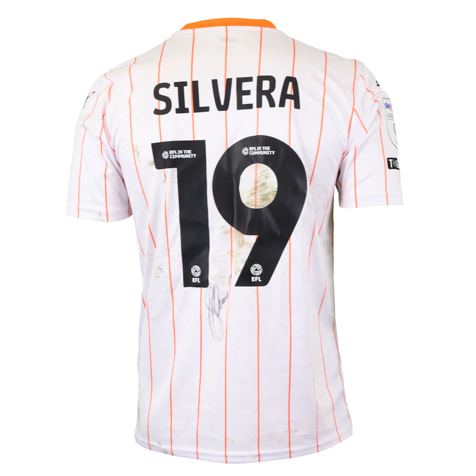 Samuel Silvera Blackpool jersey