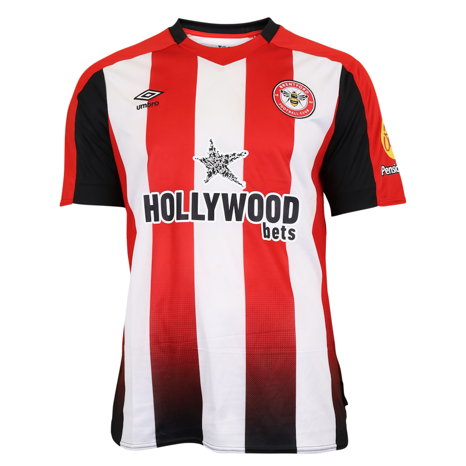 Nathan Michael Collins Brentford shirt