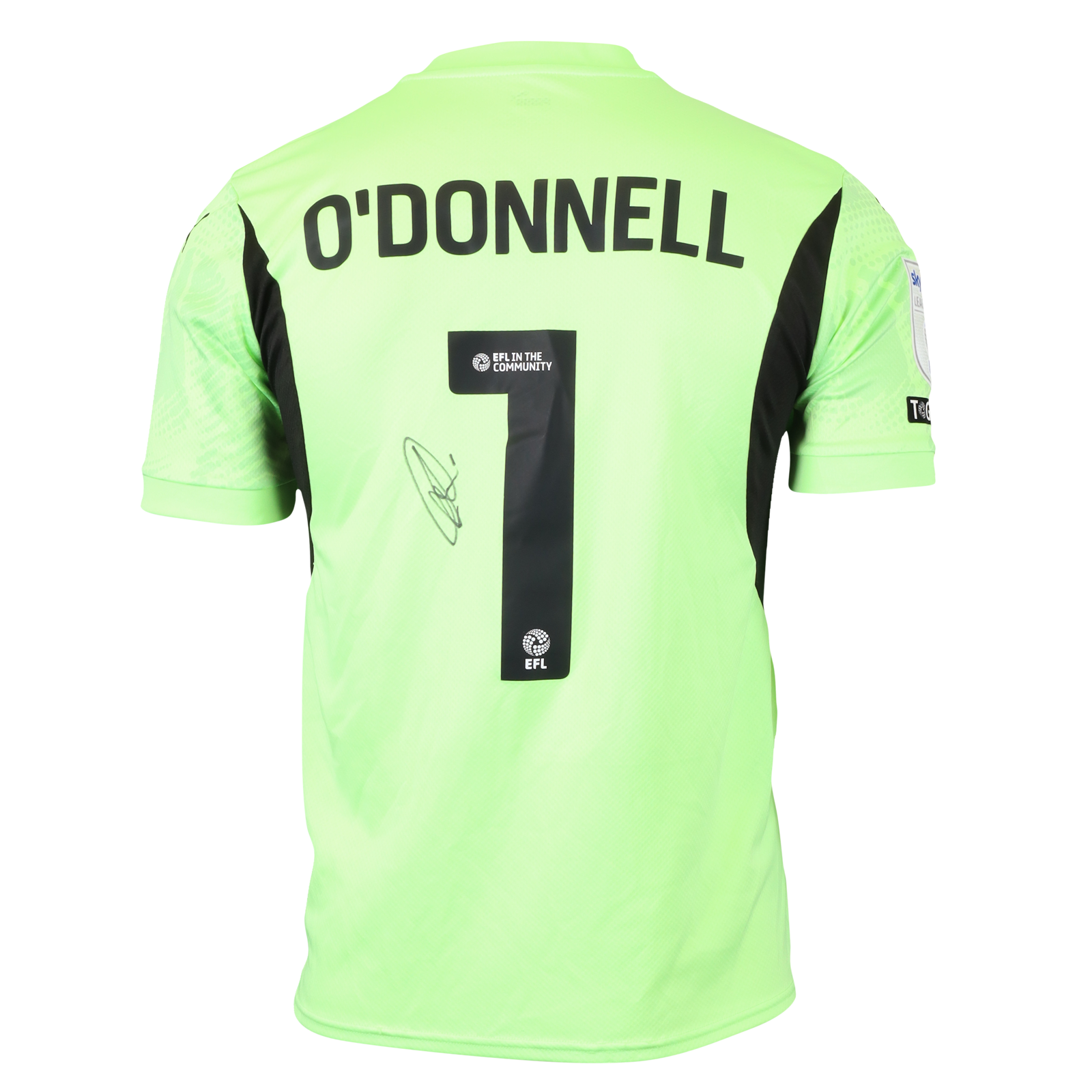 Richard O'Donnell Blackpool shirt