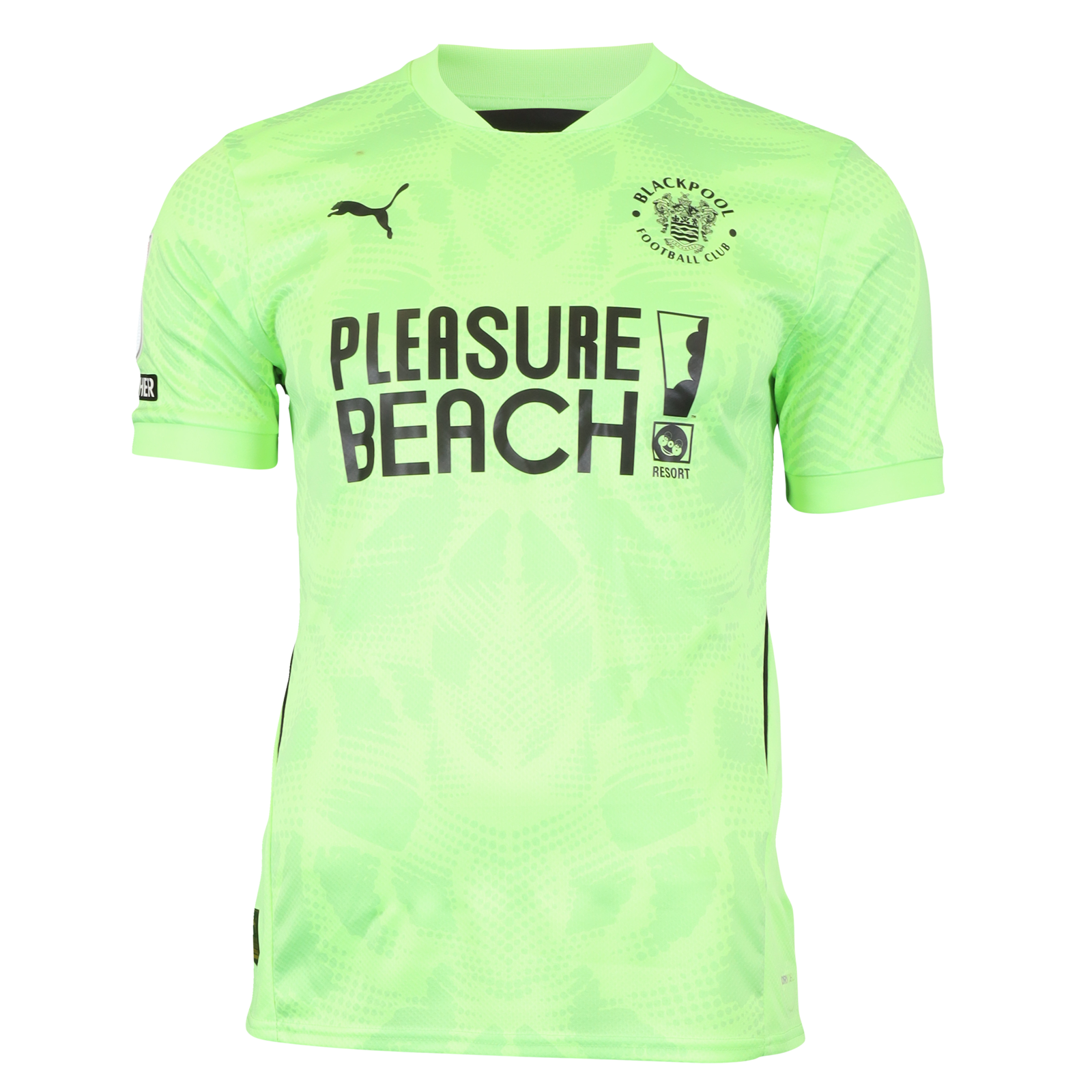 Richard O'Donnell Blackpool shirt