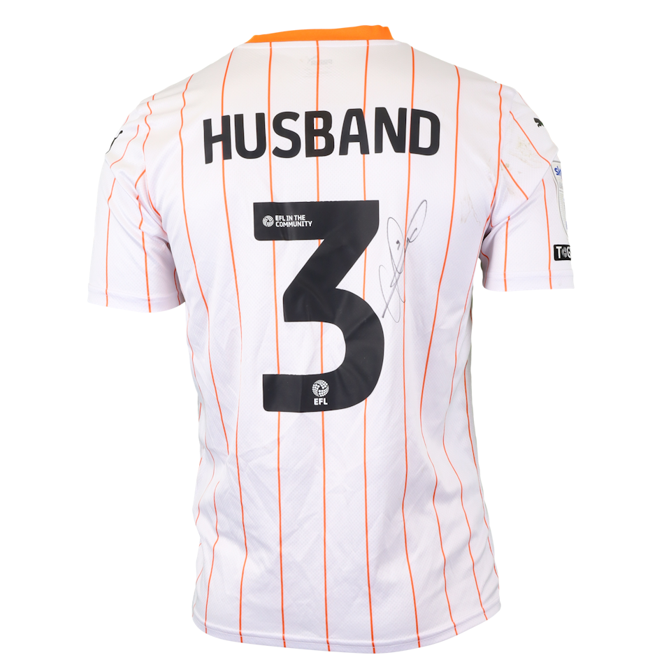 James Husband Blackpool jersey