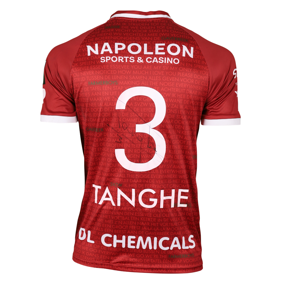 Anton Tanghe SV Zulte Waregem shirt