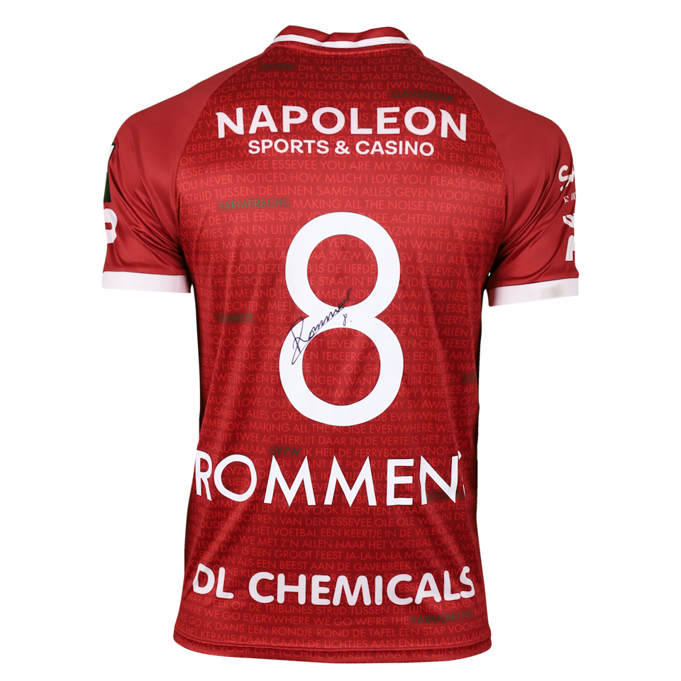 Nicolas Rommens SV Zulte Waregem jersey