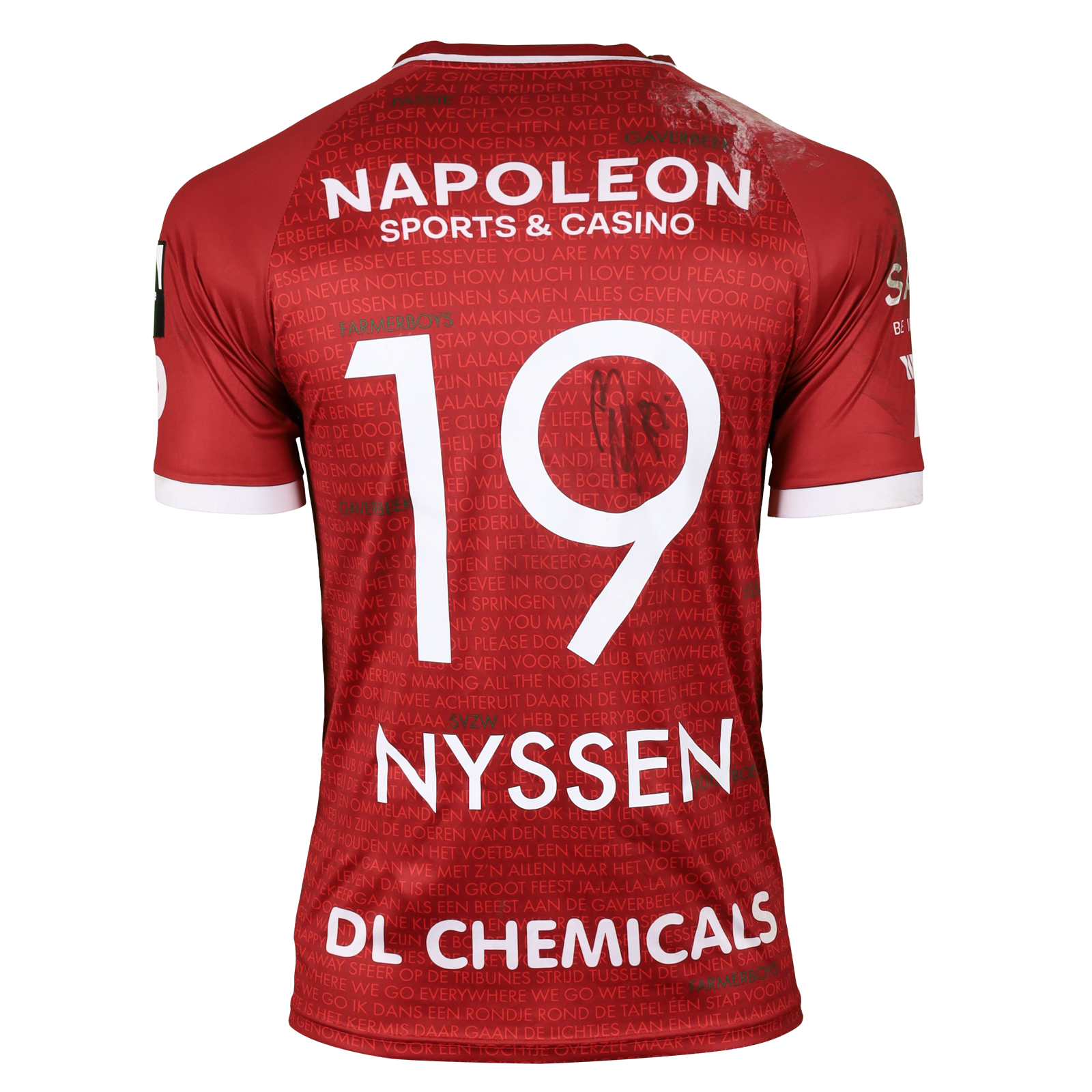 Benoit Nyssen SV Zulte Waregem shirt