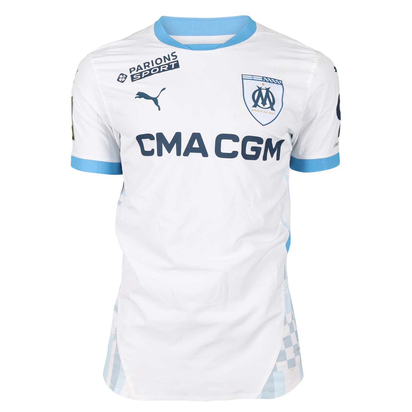 Ismaël Bennacer Olympique de Marseille shirt