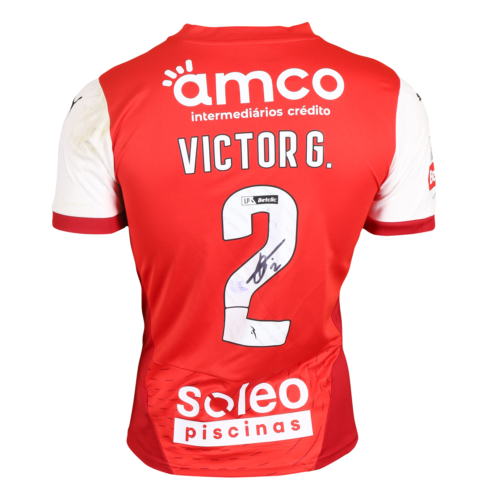 Víctor Gómez SC Braga shirt