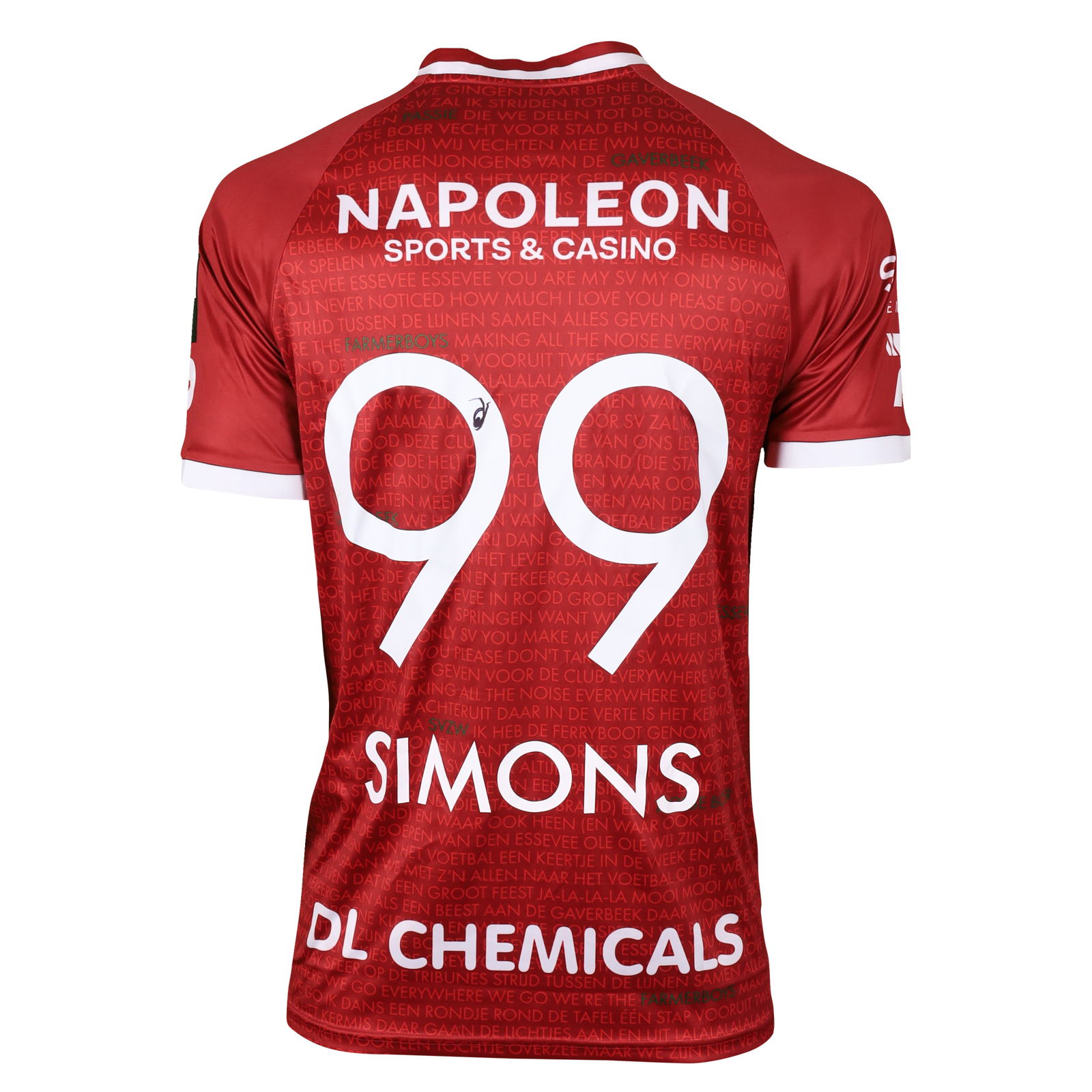 Sven Simons SV Zulte Waregem shirt