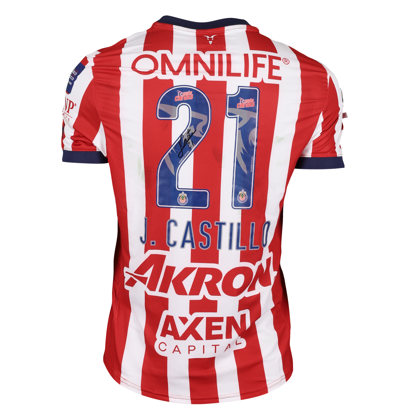 José Castillo Pérez Chivas Guadalajara shirt