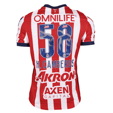 Hugo Camberos Figueroa Chivas Guadalajara jersey