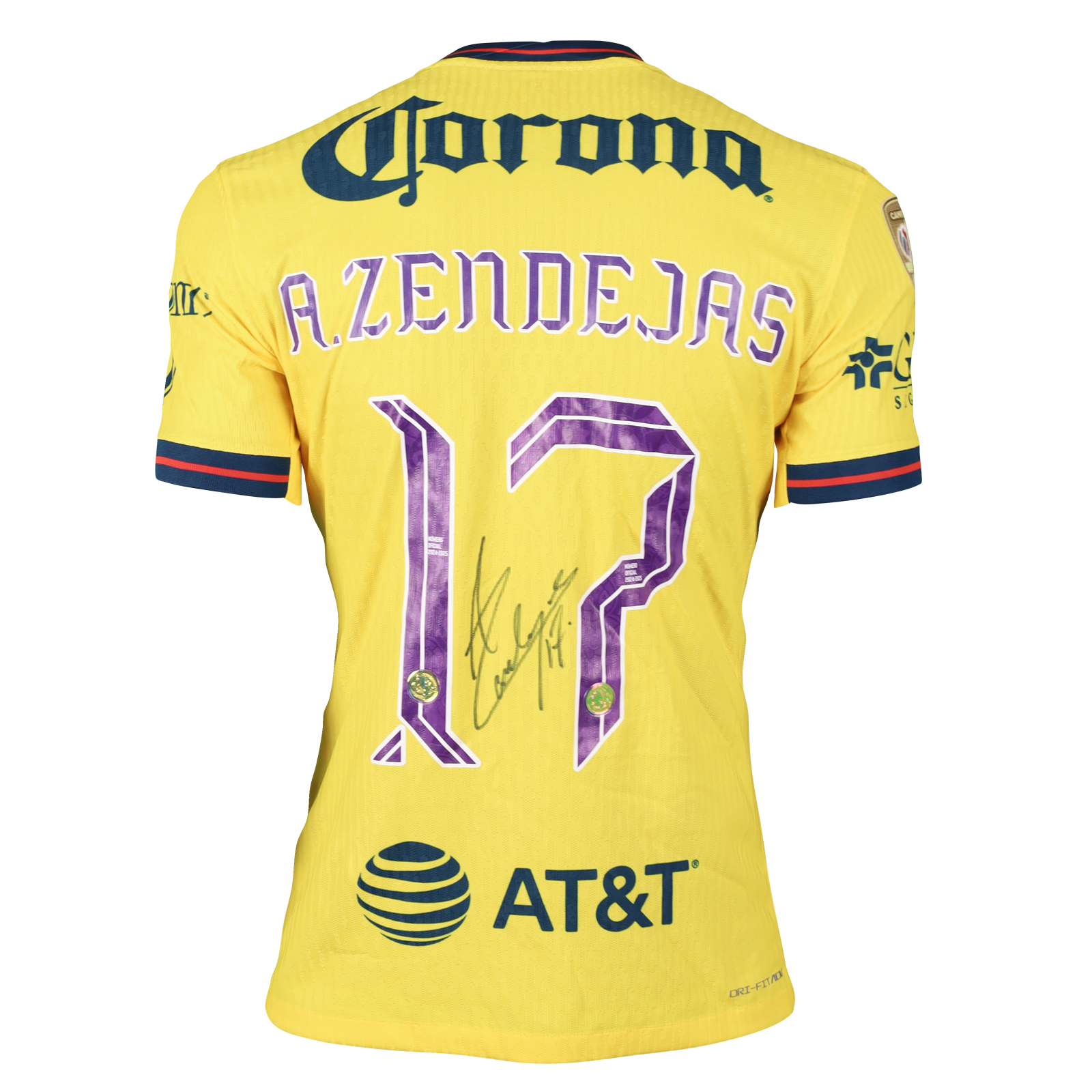 Alejandro Zendejas Club América shirt