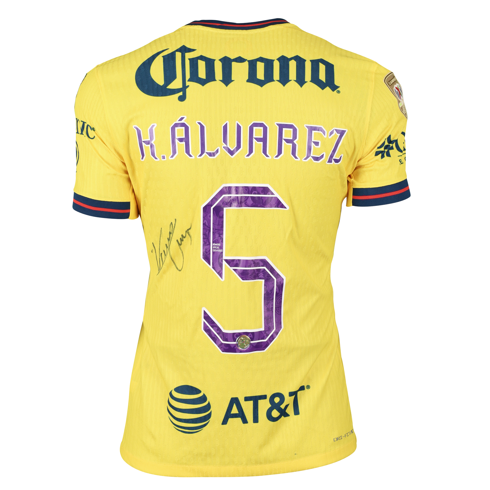 Kevin Álvarez Club América shirt