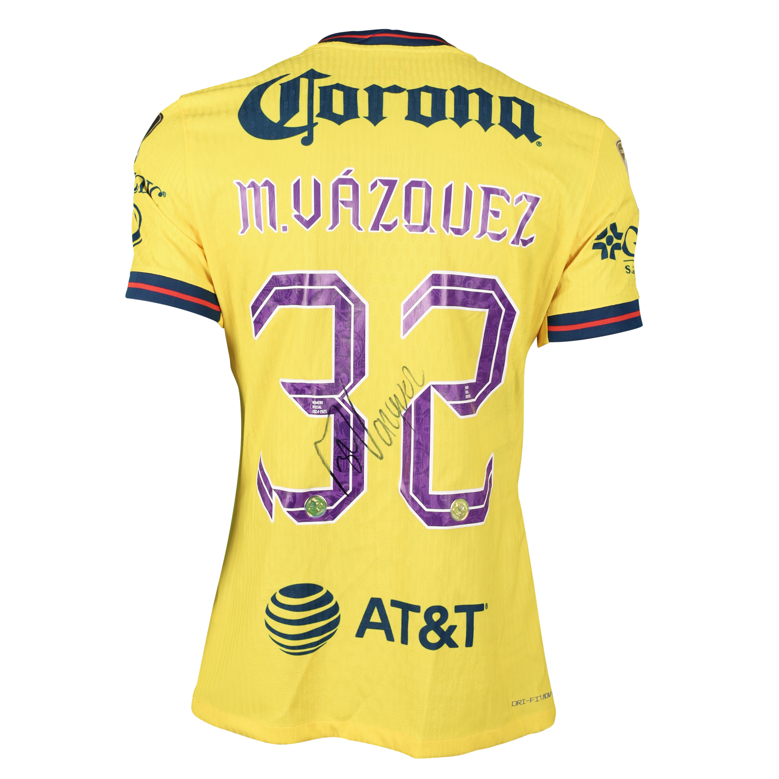 Miguel Vázquez Club América shirt