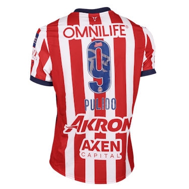 Chivas Guadalajara 팀의 Alan Pulido Izaguirre 셔츠