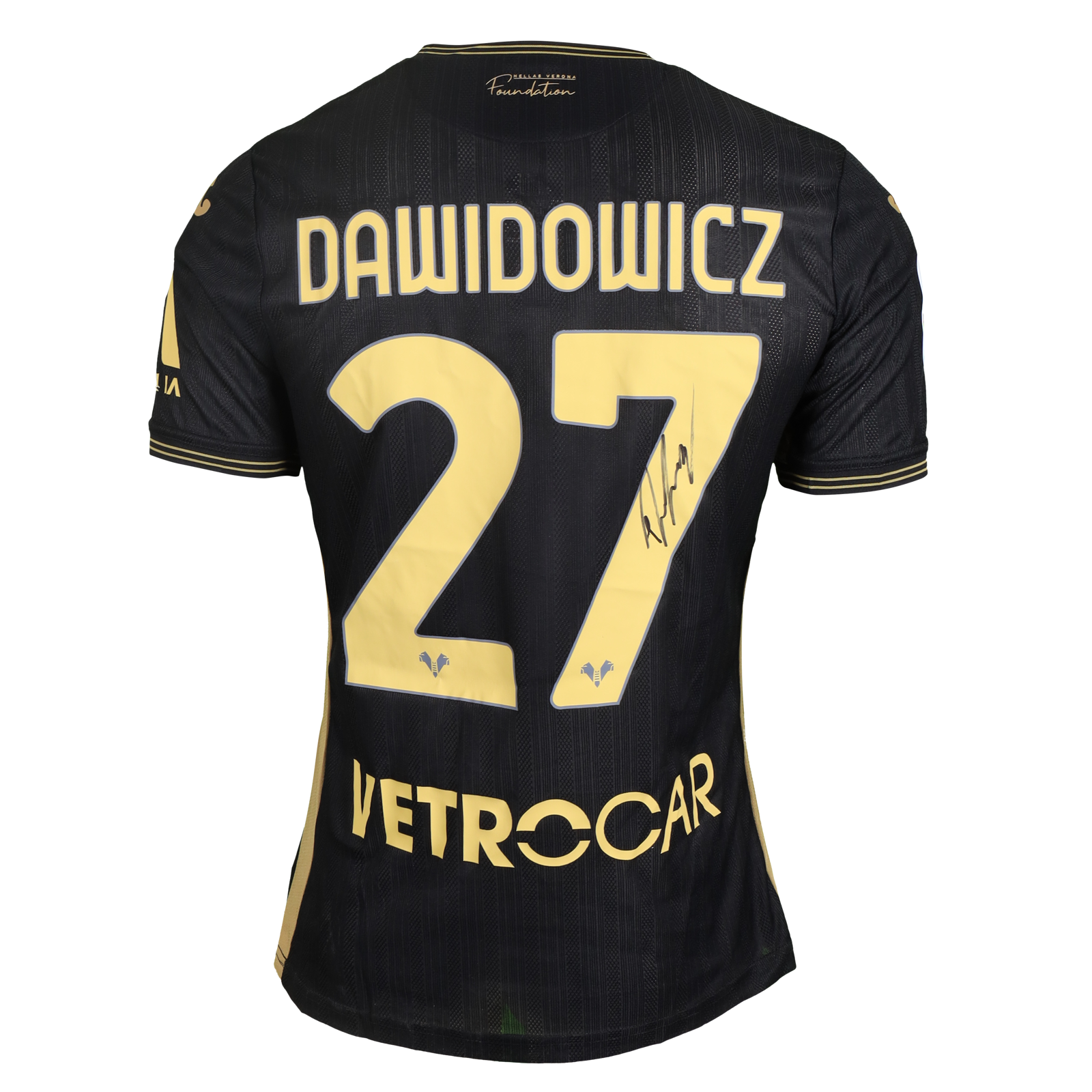 Paweł Dawidowicz Hellas Verona FC shirt