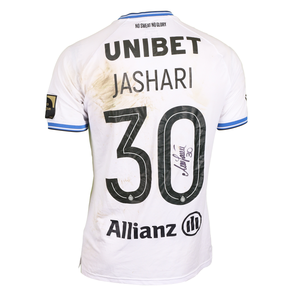 Ardon Jashari Club Brugge jersey
