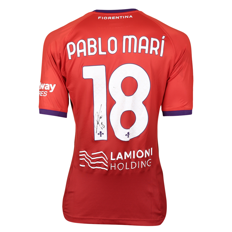 来自Fiorentina的Pablo Marí Villar球衣