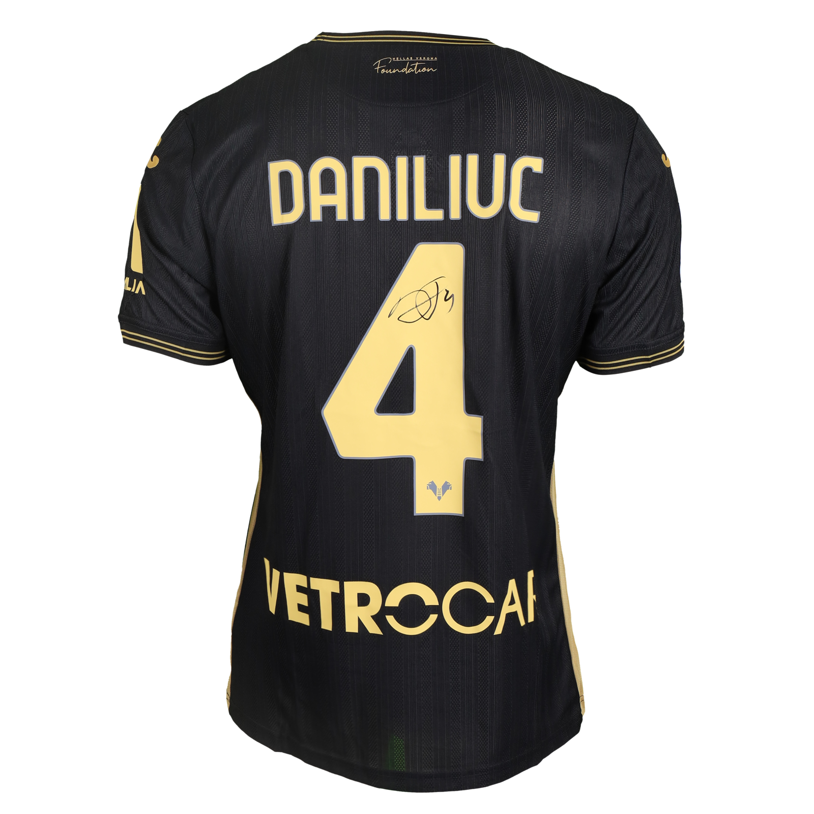 Flavius Daniliuc Hellas Verona FC shirt