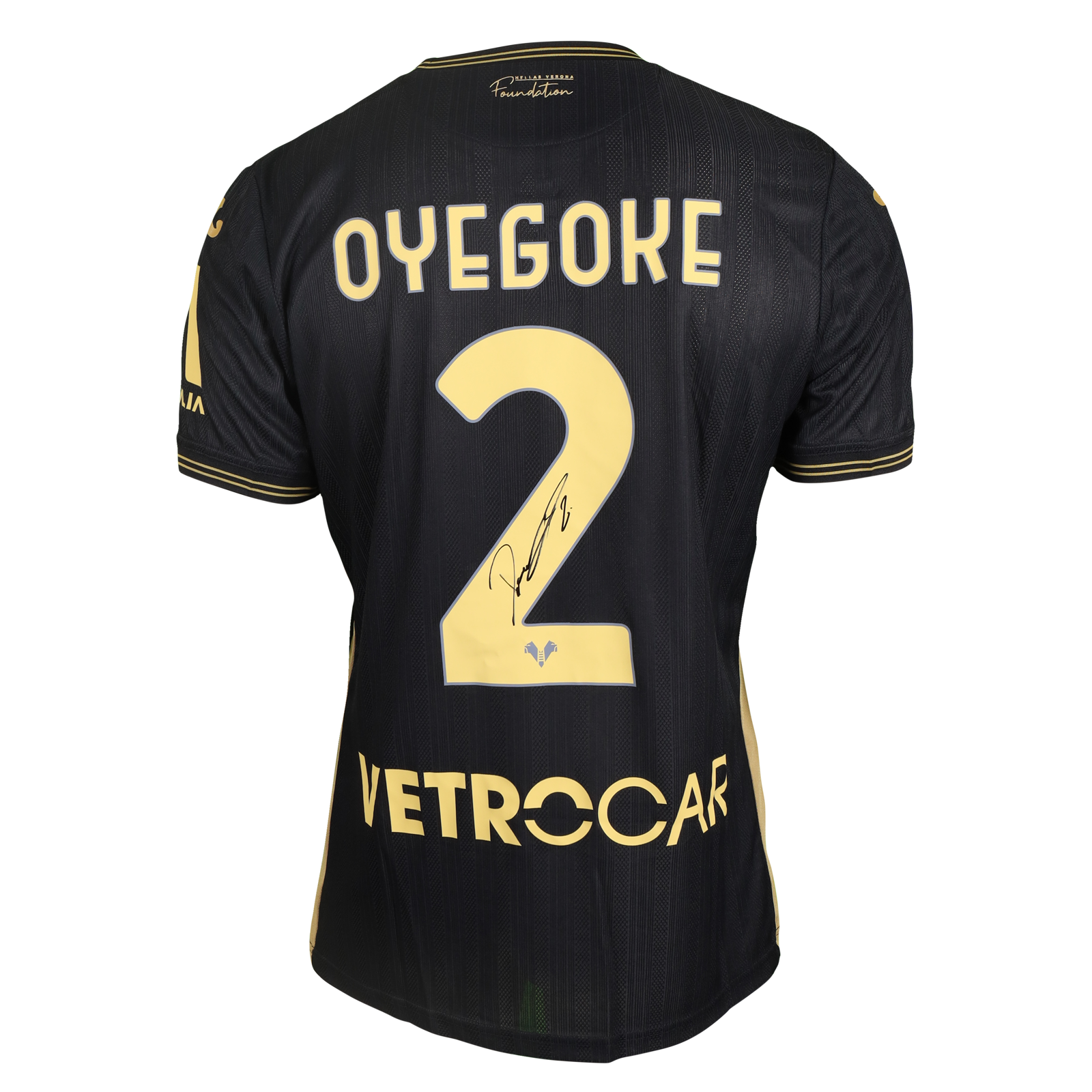 Daniel Oyegoke Hellas Verona FC shirt