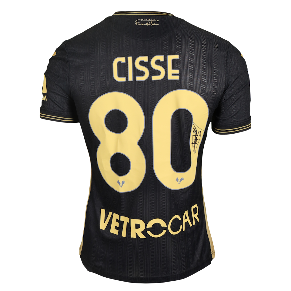 Alphadjo Cisse Hellas Verona FC jersey