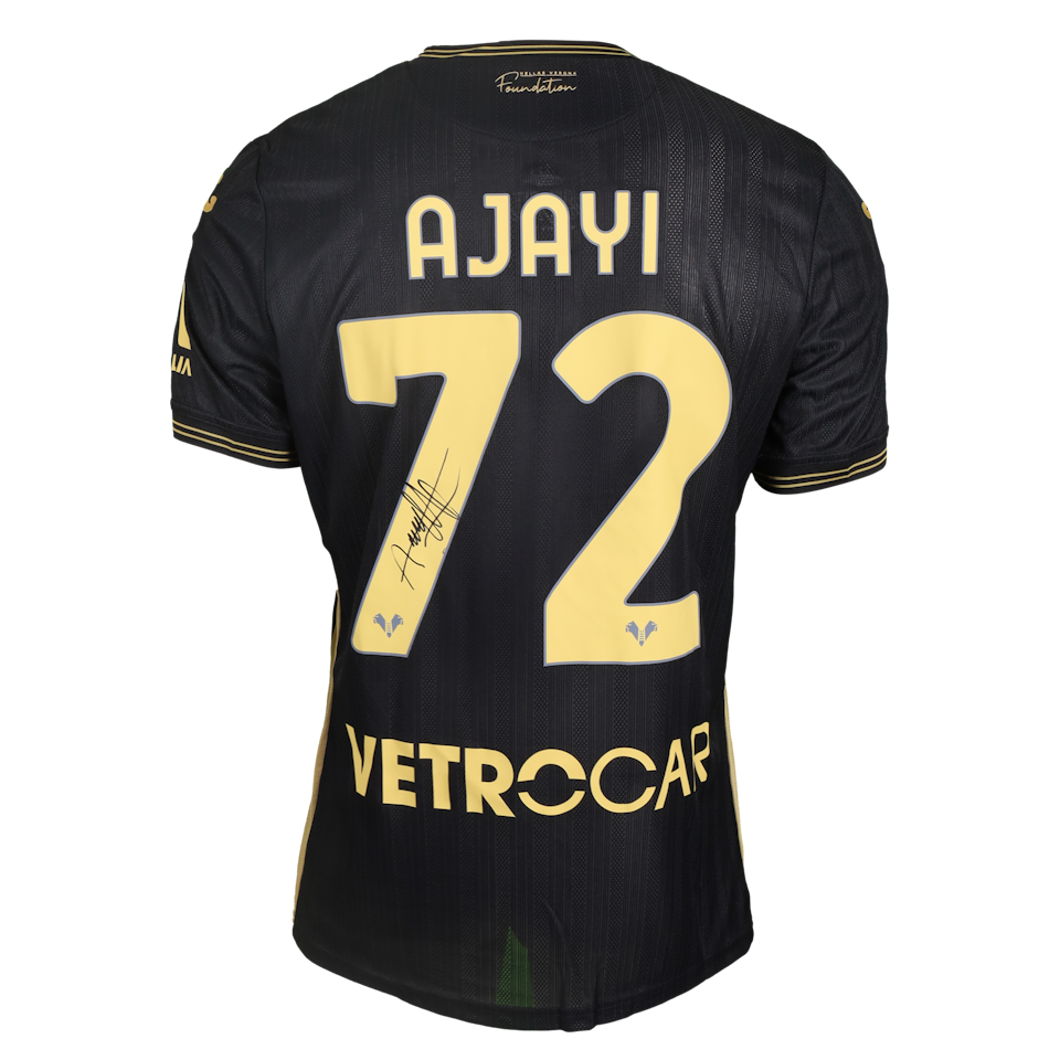 Junior Ajayi Hellas Verona FC jersey