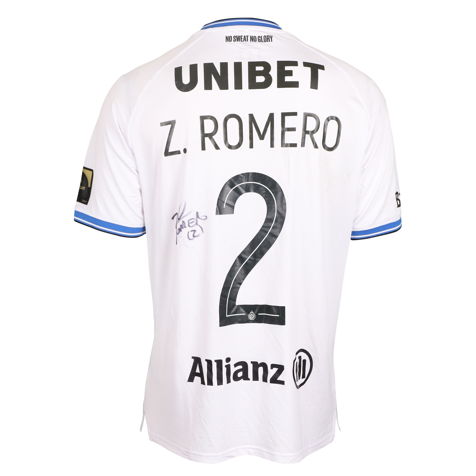 Z Romero Club Brugge shirt