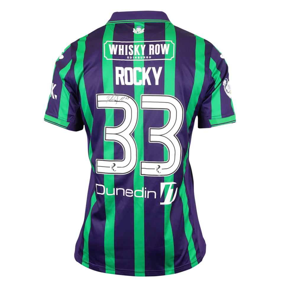 Rocky Bushiri Hibernian jersey