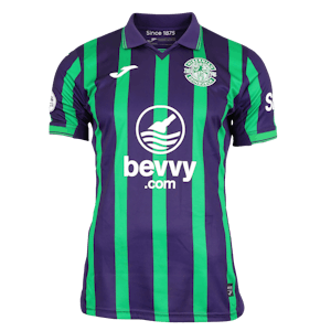 Jack Iredale Hibernian shirt