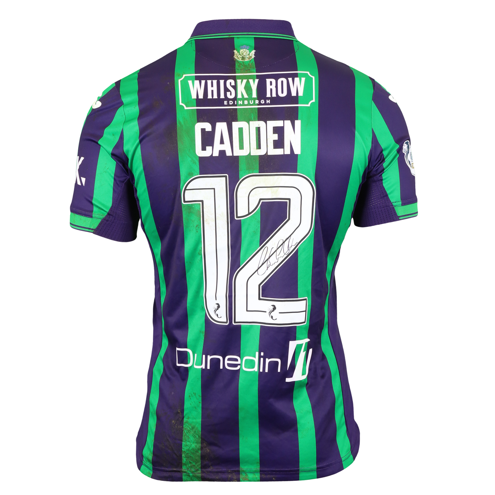 Christopher Cadden Hibernian shirt