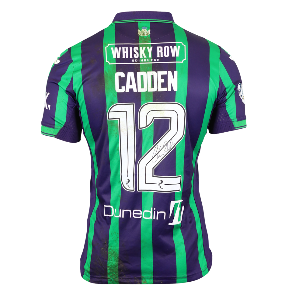 Christopher Cadden Hibernian shirt