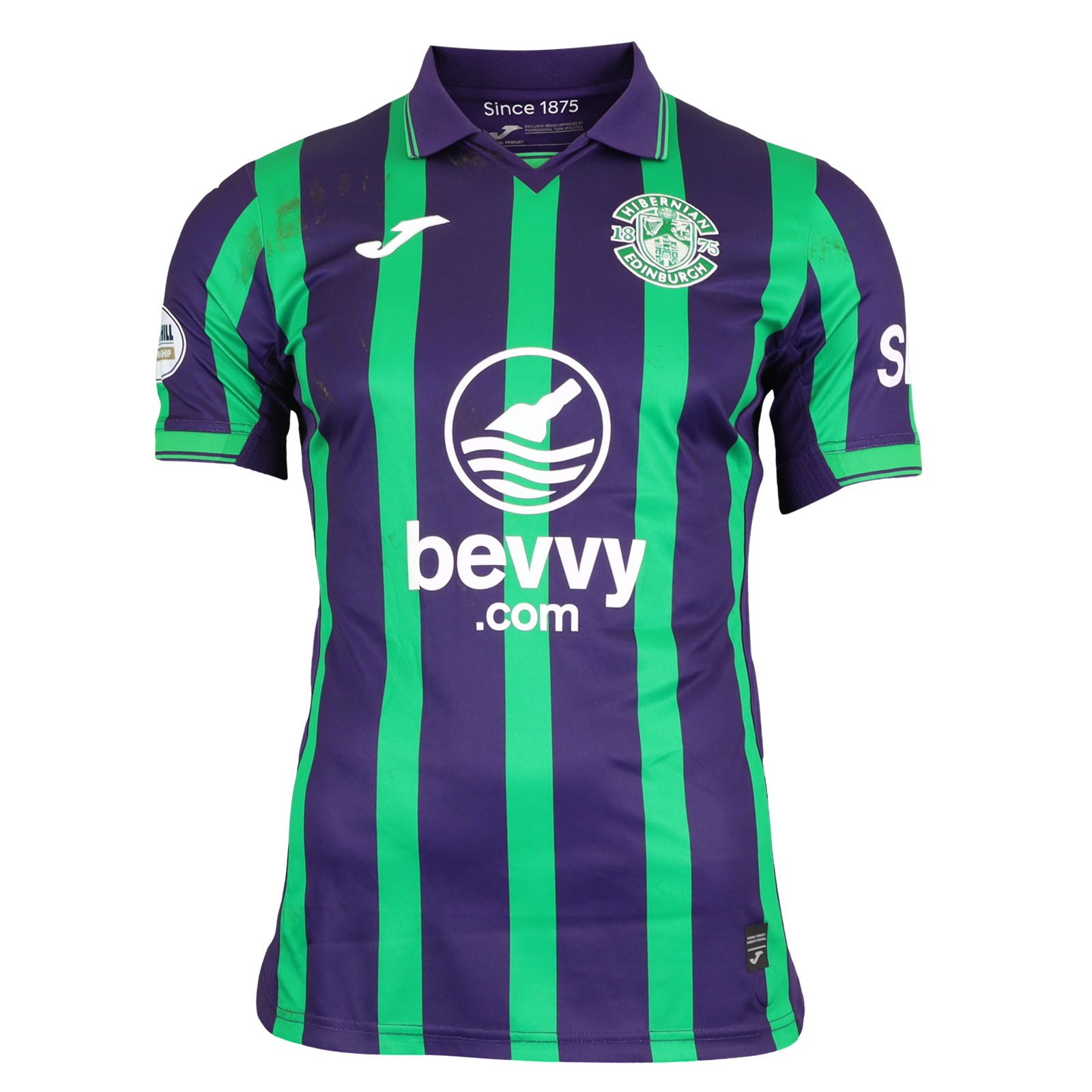 Christopher Cadden Hibernian shirt