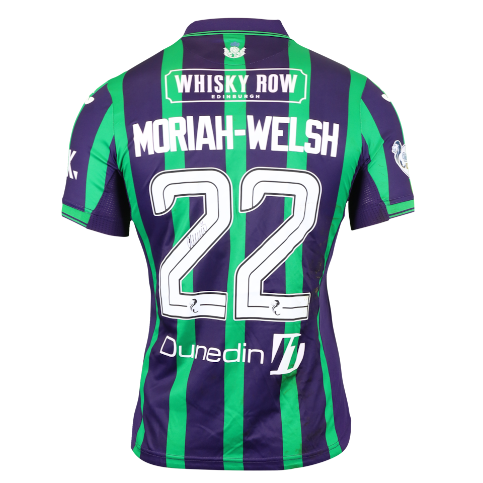 Nathan Moriah-Welsh Hibernian shirt